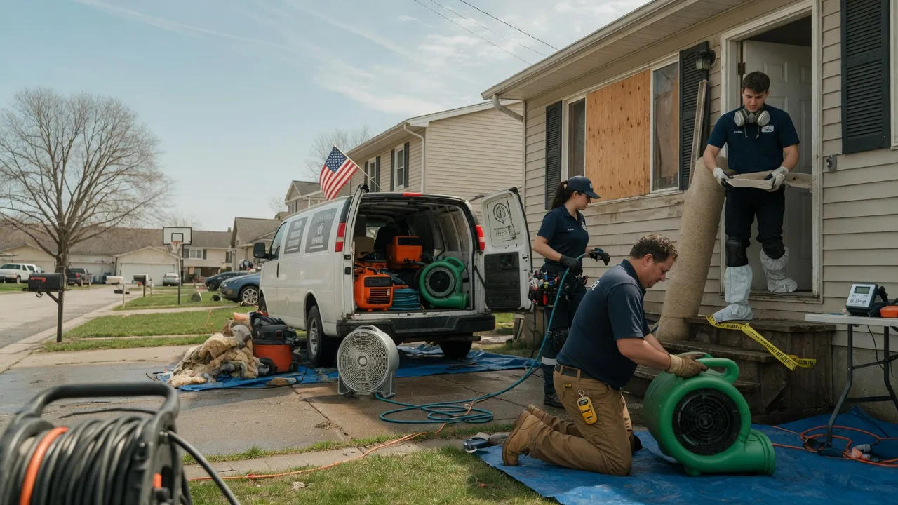 Water Damage Restoration in Fishersville, VA near me